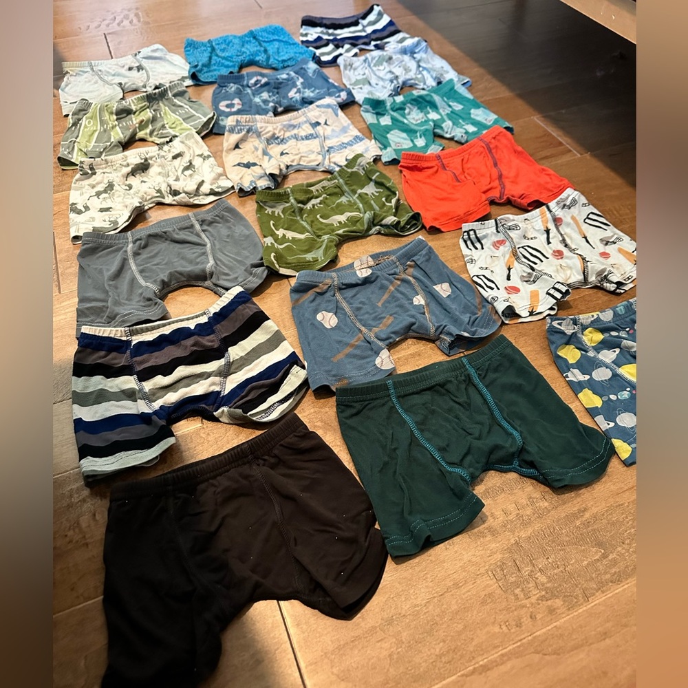 Lot of 2T/3T Kickee Pants Boxer Briefs!